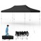 10x20 Feet Pop Up Foldable and Portable Outdoor Gazebo with Carry Bag Ideal for Party or Wedding Ceremony